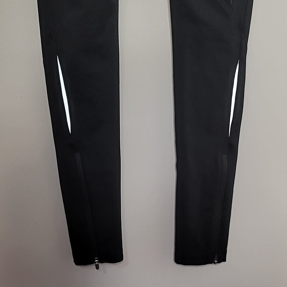 The North Face Size Small Reflective Black Leggings zipper ankles - Picture 5 of 9